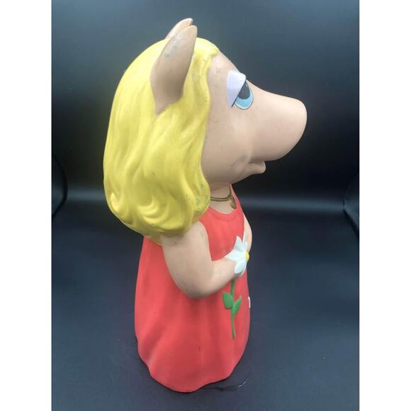Vintage Ceramic Miss Piggy Bank - Picture 6 of 7